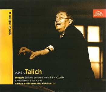 CD The Czech Philharmonic Orchestra: Sinfonia Concertante In E Flat K 297b / Symphony In E Flat K 543