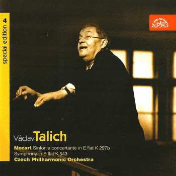 CD The Czech Philharmonic Orchestra: Sinfonia Concertante In E Flat K 297b / Symphony In E Flat K 543