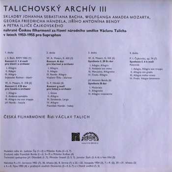 4LP/Dobozkészlet Johann Sebastian Bach: Talichovský Archiv III. (4xLP + BOX + BOOKLET)