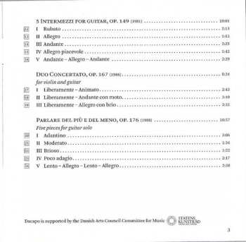 CD Vagn Holmboe: Solo And Chamber Works For Guitar