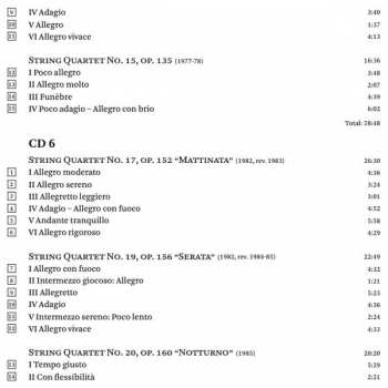 7CD/Dobozkészlet Vagn Holmboe: The Complete String Quartets