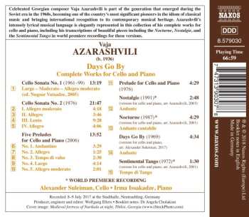 CD Irma Issakadze: Complete Works For Cello And Piano