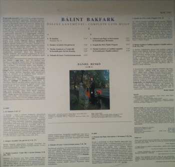 LP Valentin Bakfark: Bálint Bakfark Összes Lantművei 4