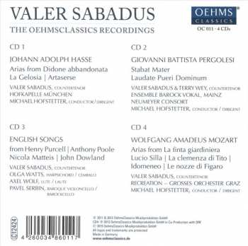 4CD/Dobozkészlet Valer Barna-Sabadus: The Oehmsclassics Recordings