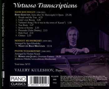 CD Valery Kuleshov: Virtuoso Transcriptions