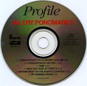 CD Valery Ponomarev: Profile