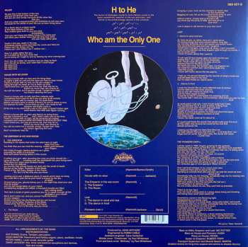 LP Van Der Graaf Generator: H To He Who Am The Only One