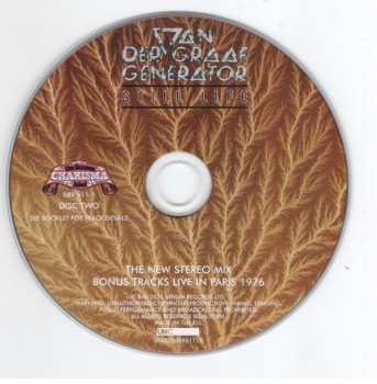 2CD/DVD Van Der Graaf Generator: Still Life DLX