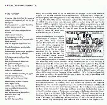 CD Van Der Graaf Generator: The Least We Can Do Is Wave To Each Other