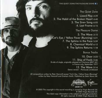 CD Van Der Graaf Generator: The Quiet Zone / The Pleasure Dome