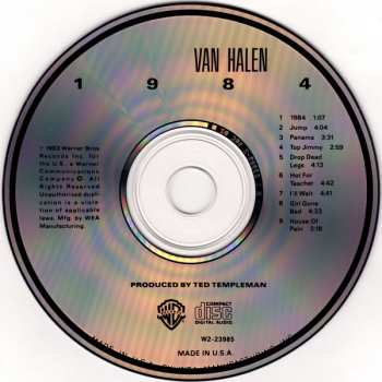 SACD Van Halen: 1984