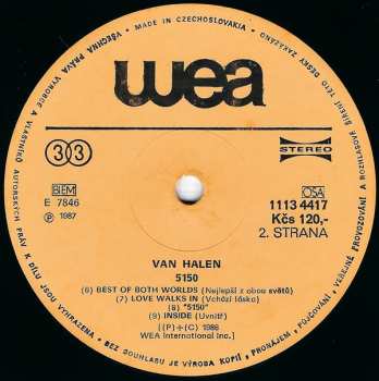 LP Van Halen: 5150
