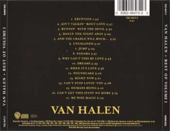CD Van Halen: Best Of Volume I