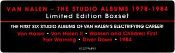 6CD/Dobozkészlet Van Halen: The Studio Albums 1978 - 1984 LTD