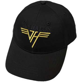 Merch Van Halen: Baseball sapka Text & Yellow Logo Van Halen