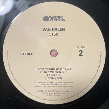 5LP/Dobozkészlet Van Halen: The Collection II