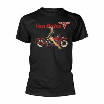 Merch Van Halen: Póló Pinup Motorcycle