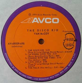 LP Van McCoy: The Disco Kid