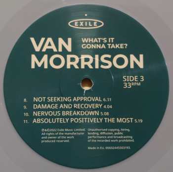 2LP Van Morrison: What's It Gonna Take? LTD