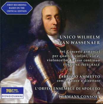 Album Van Wassenaer / Ammetto,fabrizio: Sei Concerti Armonici