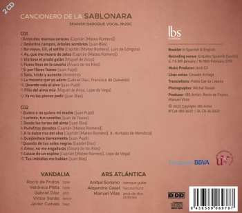 2CD Ars Atlántica: Cancionero Sablonara