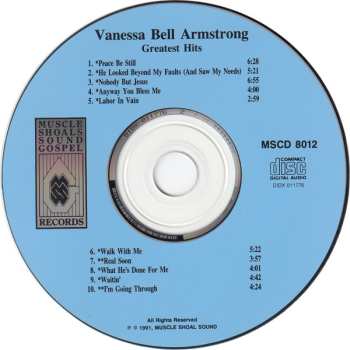 CD Vanessa Bell Armstrong: Greatest Hits