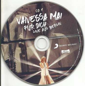 2CD Vanessa Mai: Für Dich - Live Aus Berlin