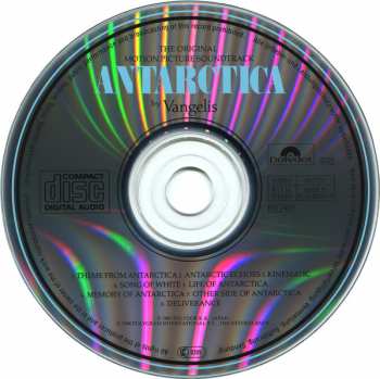 CD Vangelis: Antarctica (Music From Koreyoshi Kurahara's Film) = 南極物語