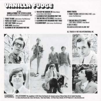 9CD/Dobozkészlet Vanilla Fudge: Where Is My Mind? (The Atco Recordings 1967-1969)