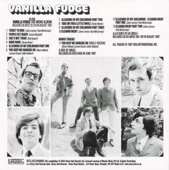 9CD/Dobozkészlet Vanilla Fudge: Where Is My Mind? (The Atco Recordings 1967-1969)