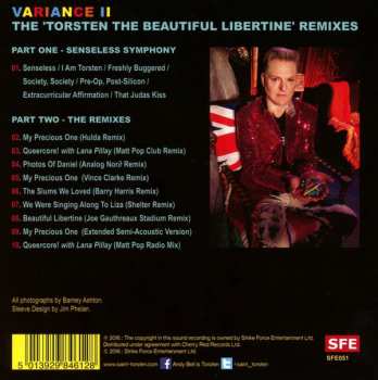 CD Andy Bell: Variance II (The 'Torsten The Beautiful Libertine' Remixes) LTD