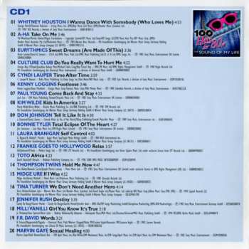 5CD Various: 100 Hits Der 80er - The Sound Of My Life