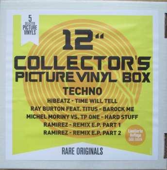 5LP/Dobozkészlet Various: 12" Collector's Picture Vinyl Box Techno LTD | NUM | PIC