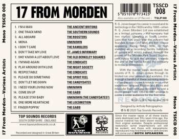 CD Various: 17 From Morden (A Path Through The Forest Of OAK Records 1964 - 1967)