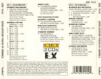2CD Various: 20th Century Voices In America