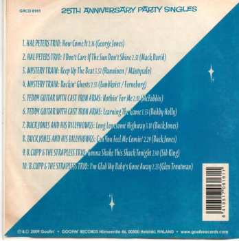 CD Various: 25th Anniversary Party Singles LTD