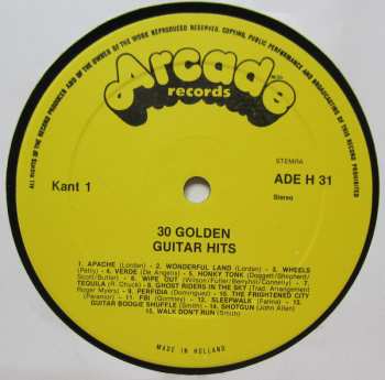 LP Various: 30 Golden Guitar Hits
