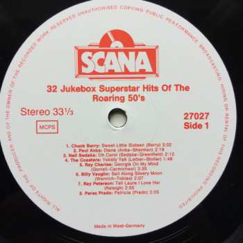 2LP Various: 32 Jukebox Superstarhits Of The Roaring 50s
