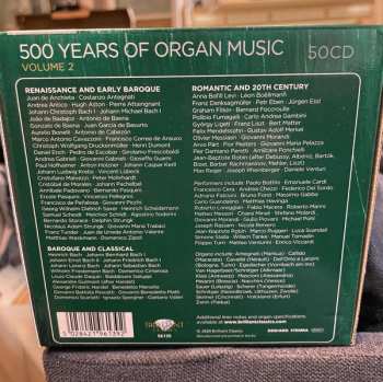 50CD Various: 500 Years Of Organ Music part 2