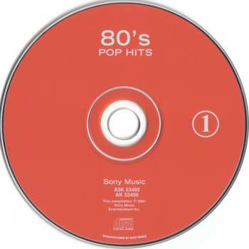 3CD/Dobozkészlet Various: 80's Pop Hits