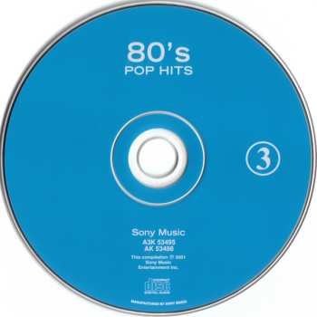 3CD/Dobozkészlet Various: 80's Pop Hits
