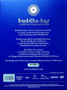 12CD/Dobozkészlet Various: A Night @ Buddha-Bar Hotel NUM | LTD
