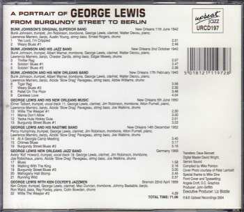 CD Various: A Portrait Of George Lewis - From Burgundy Street To Berlin