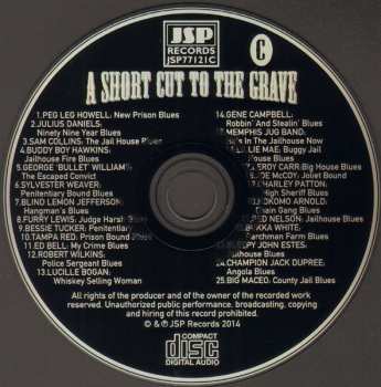 4CD/Dobozkészlet Various: A Short Cut To The Grave (Gin, Justice, Jail & Judgement 1924-1942)
