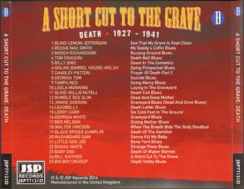 4CD/Dobozkészlet Various: A Short Cut To The Grave (Gin, Justice, Jail & Judgement 1924-1942)