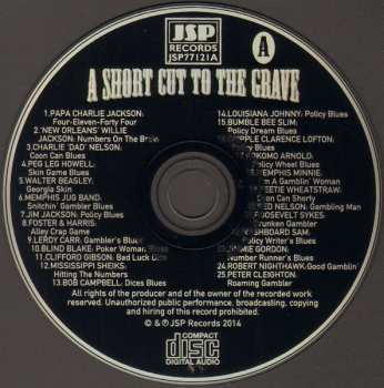 4CD/Dobozkészlet Various: A Short Cut To The Grave (Gin, Justice, Jail & Judgement 1924-1942)
