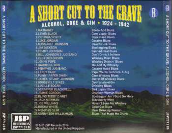 4CD/Dobozkészlet Various: A Short Cut To The Grave (Gin, Justice, Jail & Judgement 1924-1942)