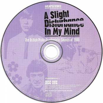 3CD/Dobozkészlet Various: A Slight Disturbance In My Mind: The British Proto-Psychedelic Sounds of 1966