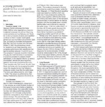 2CD Various: A Young Person's Guide To The Avant-Garde (Music And Modernism In The 20th Century)