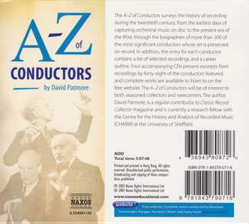 4CD/Dobozkészlet Various: A-Z Of Conductors By David Patmore